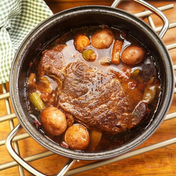 Beef Pot Roast With Sherry Wine