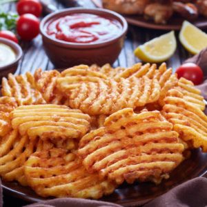 Air Fryer Frozen Waffle Fries