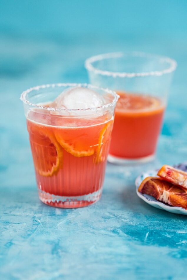 Spicy Blood Orange Margarita