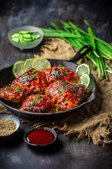 Gochujang Chicken Thighs (Air Fryer)